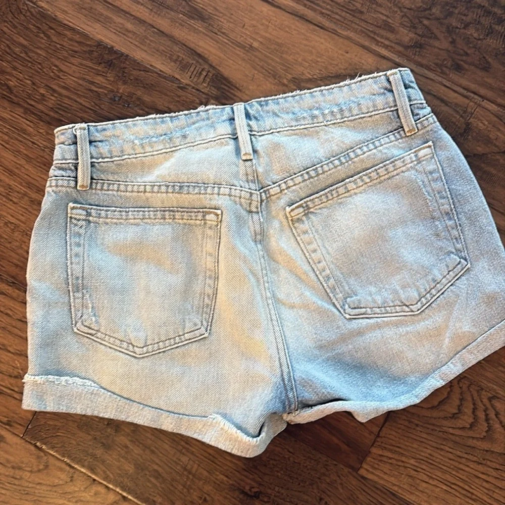 Frame Denim Le Grand Garcon Jean shorts